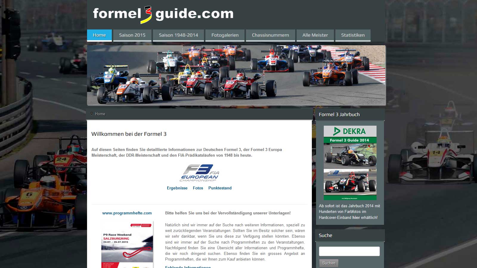 Formel 3 Guide